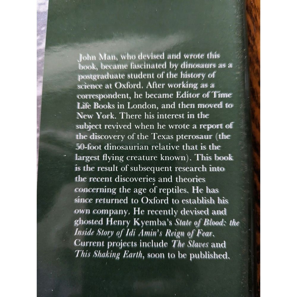 The Day of the Dinosaur hardcover book by John Man - Picture 5 of 8